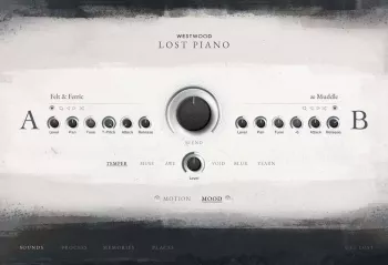Westwood Instruments Lost Piano v1.1 KONTAKT screenshot