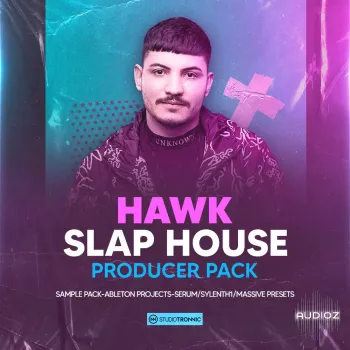 Studio Tronnic HAWK. Slap House Producer Pack WAV Serum Massive Sylenth1 Presets Ableton Templates-ARCADiA screenshot