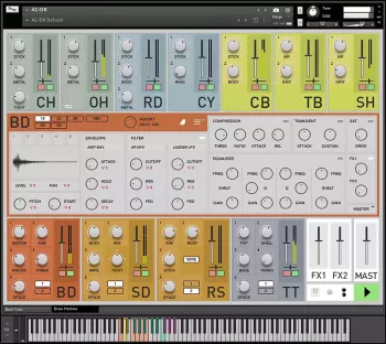 SonicCouture AC-DR Acoustic Drum Machine KONTAKT