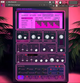 Kael Alden Vibe Rewind Kontakt screenshot