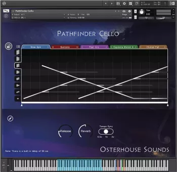 Osterhouse Sounds Pathfinder Cello KONTAKT screenshot