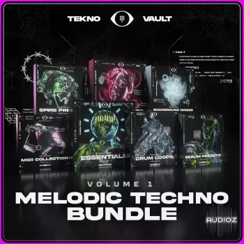 Teknovault Melodic Techno Bundle 2024 Wav screenshot