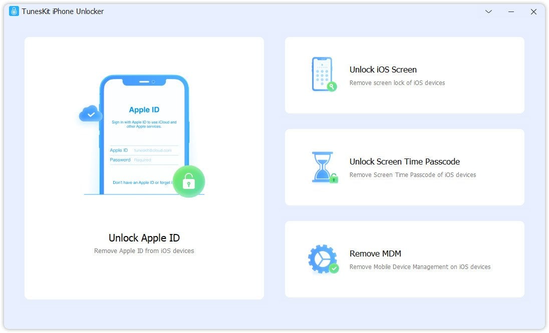 TunesKit iPhone Unlocker 2.6.0.11 Multilingual