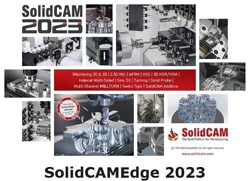 SolidCAM 2023 SP3 HF5 for Solid Edge 2020-2024 x64 Multilingual