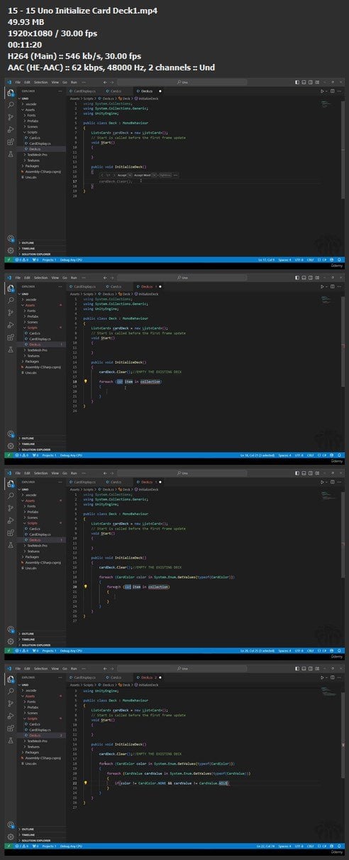 Master UNO Game Development: Build with Unity &amp; C#