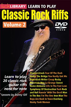 Lick Library – Learn To Play Classic Rock Riffs, Volume 2