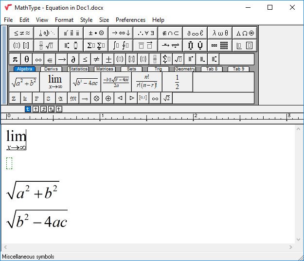 MathType 7.8.0
