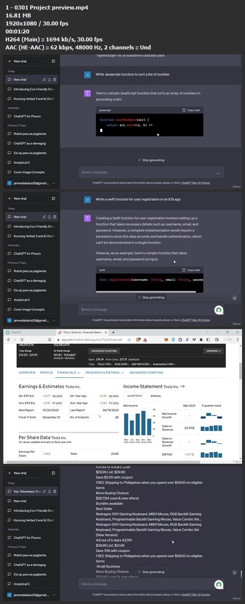 Employing ChatGPT for Elementary Data Analysis and Task Mana