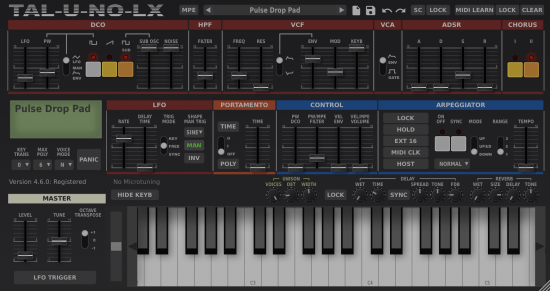 Togu Audio Line TAL-U-NO-LX-V2 4.9.4 Win/Mac/Lnx
