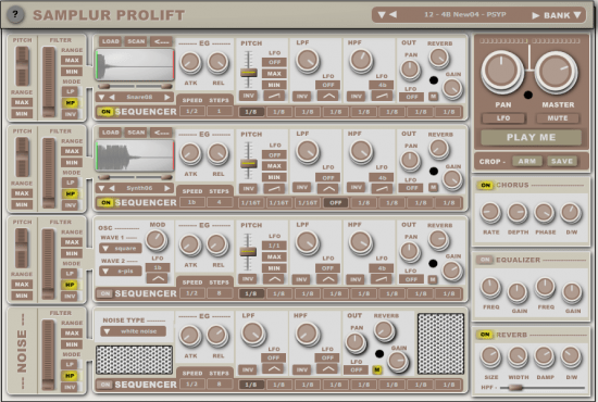 Psytrance Plugins Samplur PROLIFT 1.0