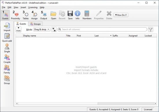 Oryx Digital PerfectTablePlan Professional 7.0.0