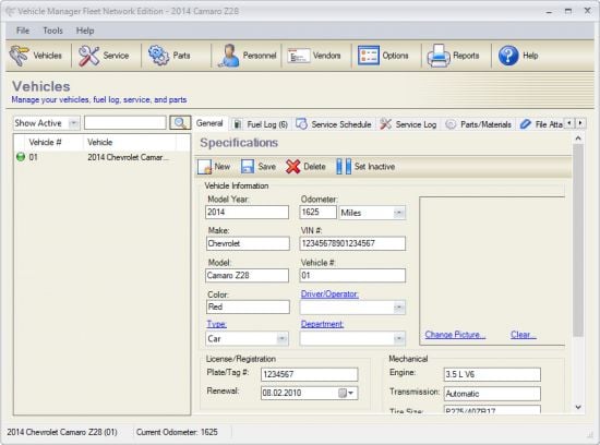 Vehicle Manager 2024 Fleet Network Edition 4.0.1005