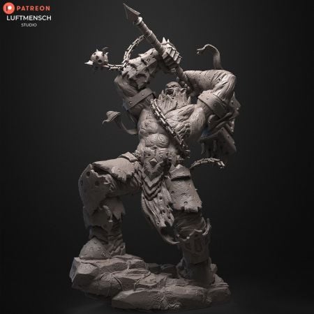 LuftMensch Studio – Black Hand – 3D Model