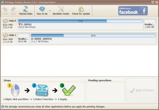 IM-Magic Partition Resizer 7.1.1 Multilingual
