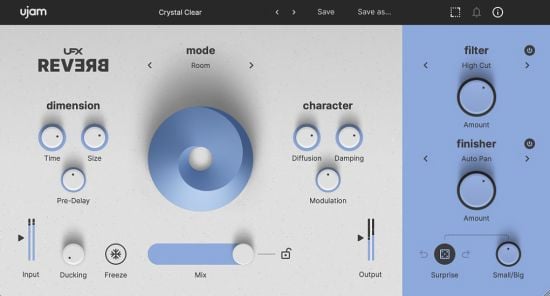 uJAM UFX Reverb v1.2.0 MacOS