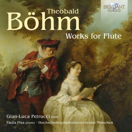 Gian-Luca Petrucci, Paola Pisa & Hochschulesymphonieorchester München – Böhm: Works for Flute (2024)