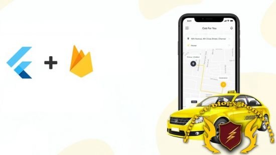 Cab booking Application : Uber Clone (Flutter & Firebase)