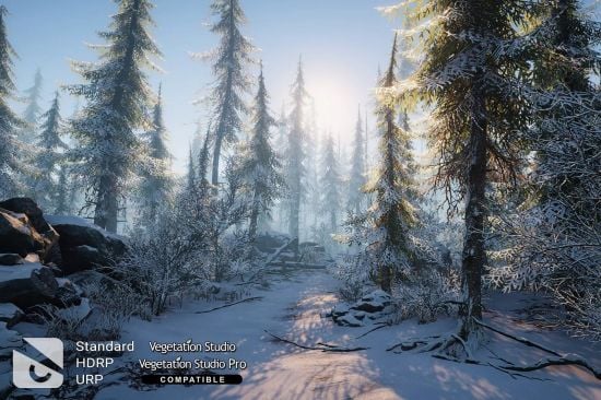 Unity Asset – Winter Environment – Nature Pack v2.7