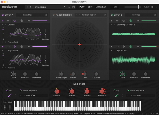 KORG Software Modwave Native v1.2.8 MacOS