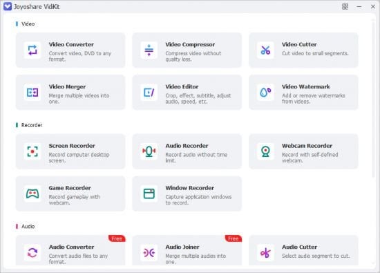 Joyoshare VidiKit 2.5.0.57