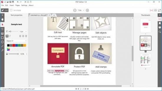 Icecream PDF Editor Pro 3.21 Multilingual