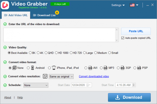 Auslogics Video Grabber 1.0.0.5 Multilingual