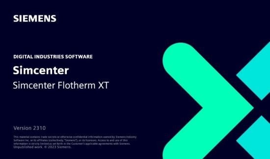 Siemens Simcenter Flotherm XT 2310.0 x64