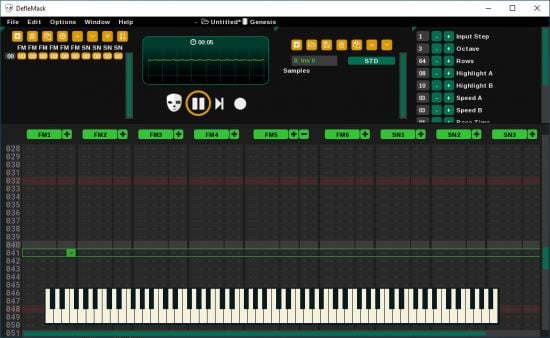 DefleMask 1.2.0 Linux