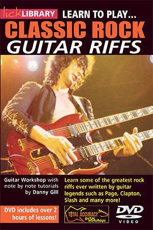 Lick Library – Learn To Play 20 Classic Rock Riffs
