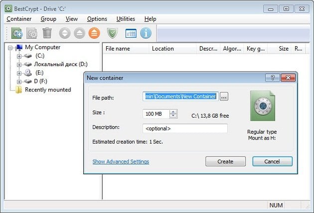 Jetico BestCrypt Container Encryption 9.08.9.5 Multilingual