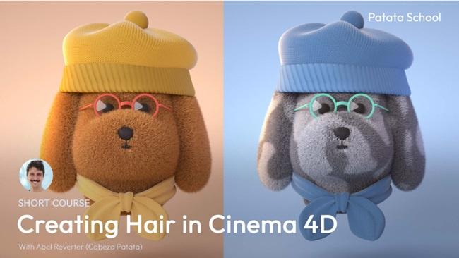 Patata School – Creating Hair in Cinema 4D