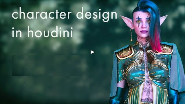 Rohan Dalvi – character design in houdini