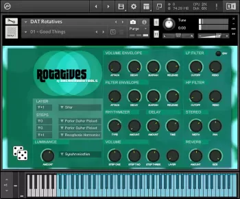 Dream Audio Tools Rotatives KONTAKT screenshot
