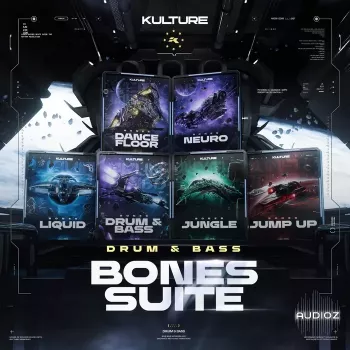 KULTURE Drum and Bass Bones Suite WAV MiDi Serum screenshot