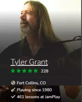 Jamplay Tyler Grant Telecaster Style Country Chops TUTORiAL screenshot