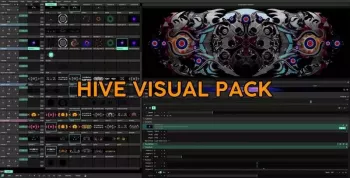 TAS Visuals HIVE Visual Pack For Resolume Arena-FANTASTiC screenshot