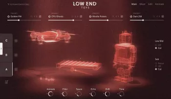 10 Phantom Rooms Low End Toys KONTAKT
