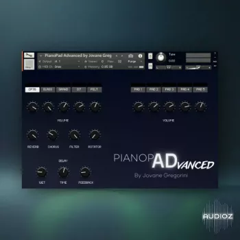 GSamples PianoPad Advanced KONTAKT screenshot