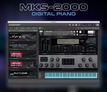 Júnior Porciúncula MKS-2000 Digital Piano KONTAKT-ARCADiA screenshot