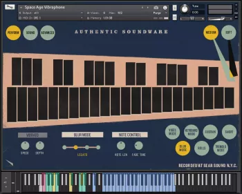 Authentic Soundware Space Age Vibraphone KONTAKT-ohsie screenshot