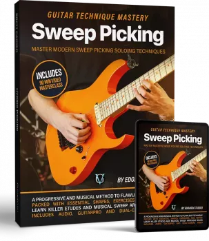 Edoardo Taddei Guitar Technique Mastery : Sweep Picking TUTORiAL MP4 MP3 PDF GPX screenshot