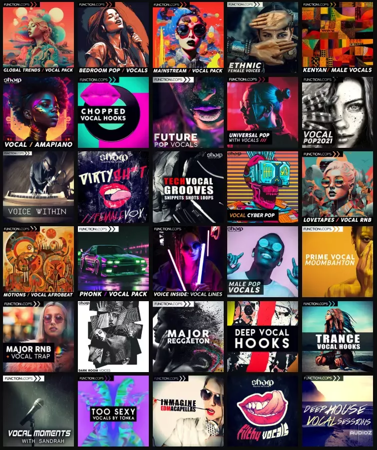 Function Loops 14 Anniversary Supreme Vocal Collection WAV MiDi screenshot Function Loops 14 Anniversary Supreme Vocal Collection WAV MiDi screenshot