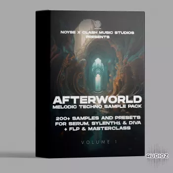 Clash Music Studios AFTERWORLD Melodic Techno Pack WAV FLP Serum Diva Sylenth1 Presets