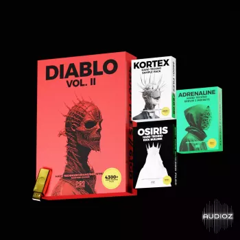Raveyard Sounds Diablo Vol.2 Hard Techno Essentials Bundle WAV MiDi Serum Presets screenshot