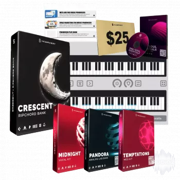 The Sample Select Crescent Ripchord Bank and Bonuses WAV MiDi Analog Lab Bank Ripchord Bank