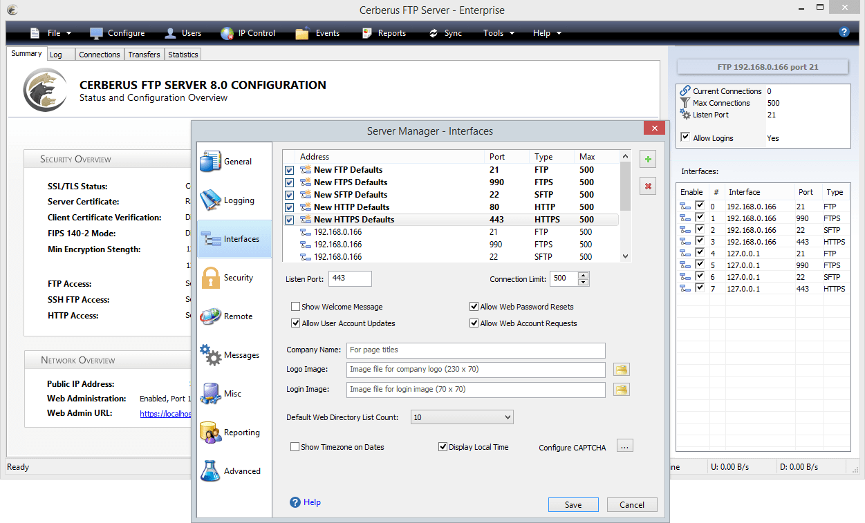 Cerberus FTP Server Enterprise 2025.1.1 x64