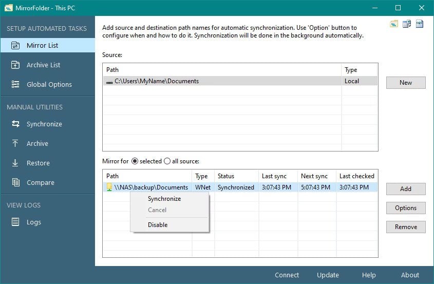 Techsoft MirrorFolder 6.1.522.460 Enterprise Edition