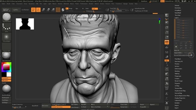 FlippedNormals – Character Concept Sculpting in ZBrush