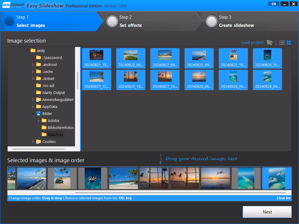 ASCOMP Easy Slideshow Professional 1.001 Multilingual