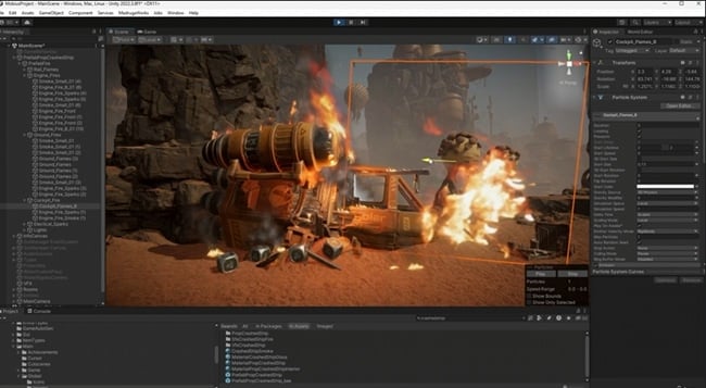 Creating Realistic VFX In The Unity Game Engine